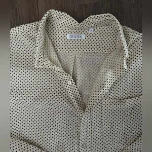 Gustin Button Up Polka Dot Shirt